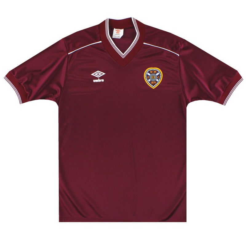 1983-86 Hearts Home Shirt