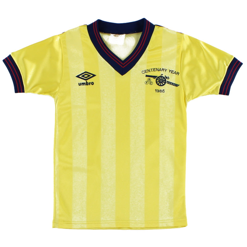 1985-86 Arsenal Centenary Away Shirt