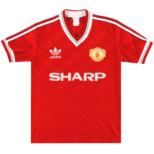 1986-88 Manchester United Home Shirt