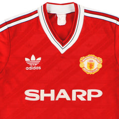 1986-88 Manchester United Home Shirt