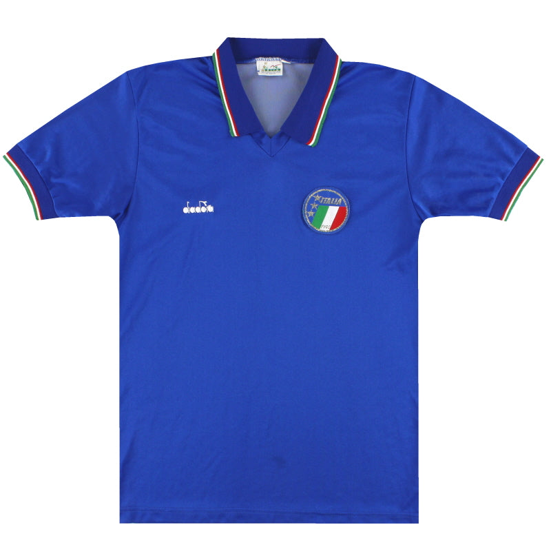 1986-90 Italy Home Shirt