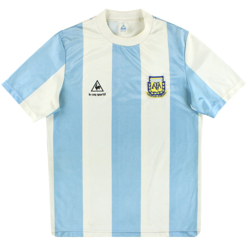 1986 Argentina 'Campeon Mundial' Home Shirt