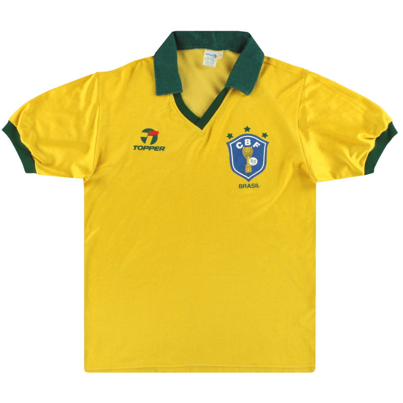 1985-88 Brazil Home Shirt