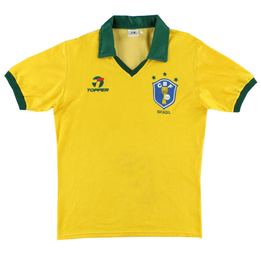 1986 Brazil Home Shirt