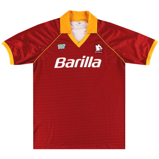 1987-88 Roma Home Shirt