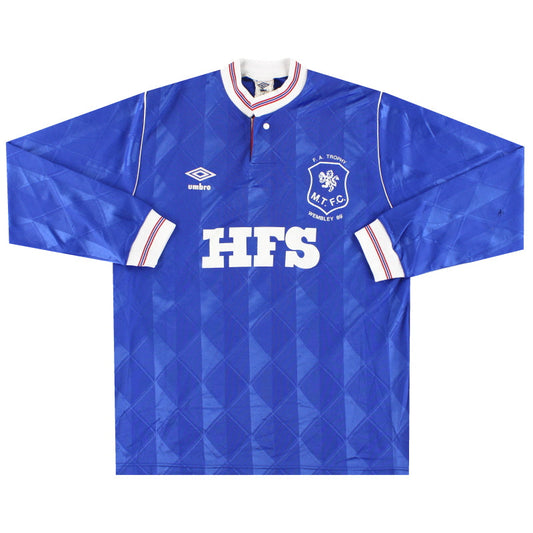 1987-89 Macclesfield 'Wembley 89' Home Shirt