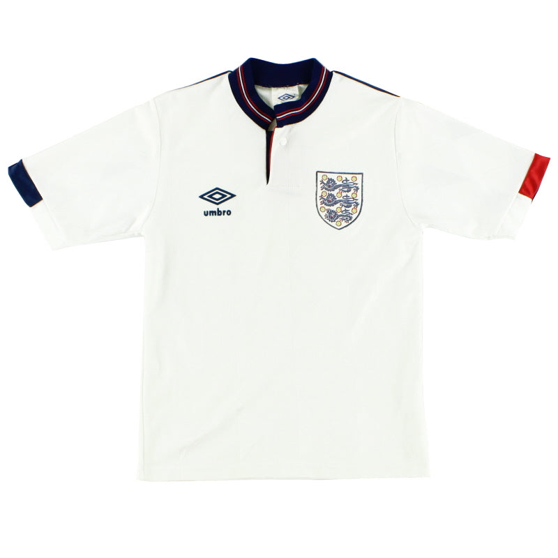 1987-90 England Home Shirt