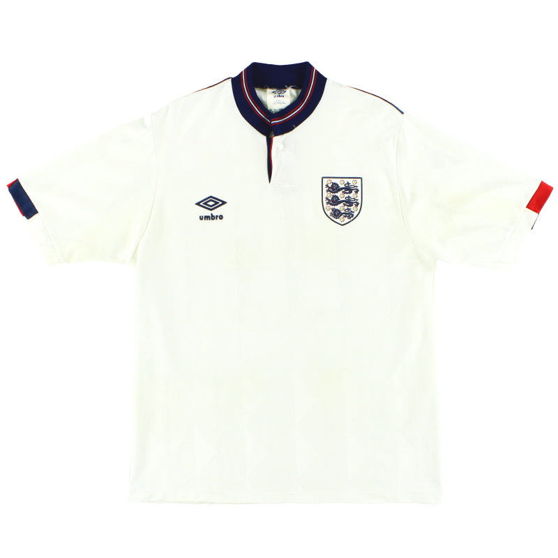 1987-90 England Home Shirt