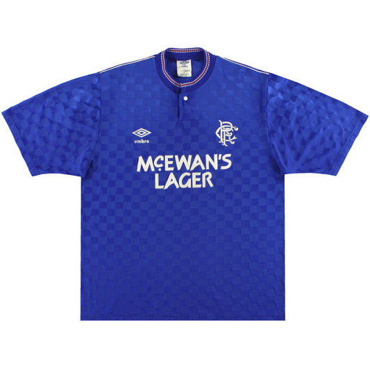 1987-90 Rangers Home Shirt