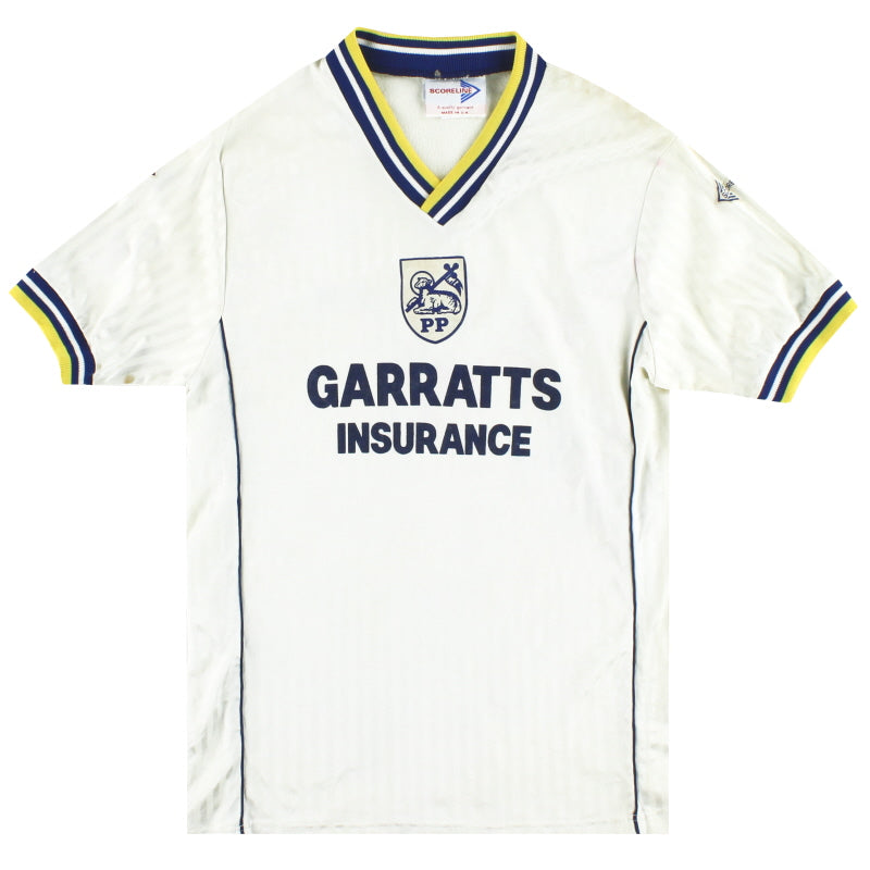 1988-89 Preston Scoreline Home Shirt