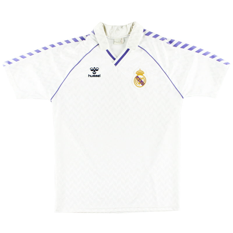1988-89 Real Madrid Home Shirt