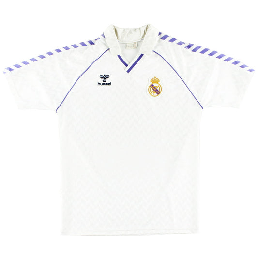 1988-89 Real Madrid Home Shirt