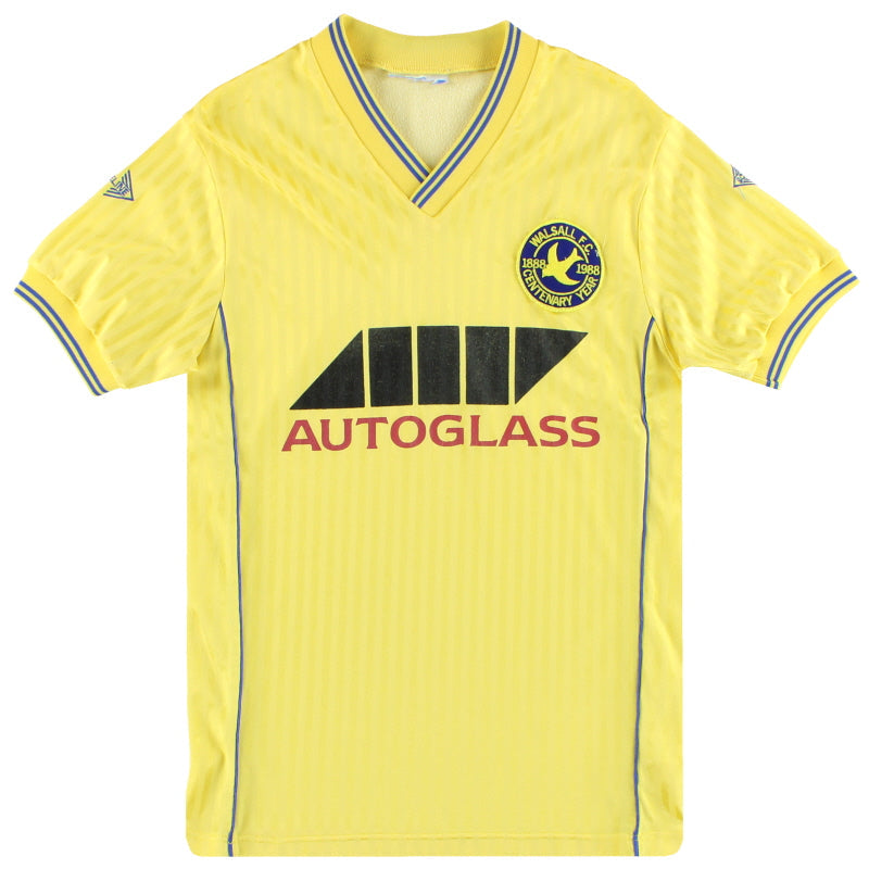 1988-89 Walsall Scoreline Centenary Away Shirt