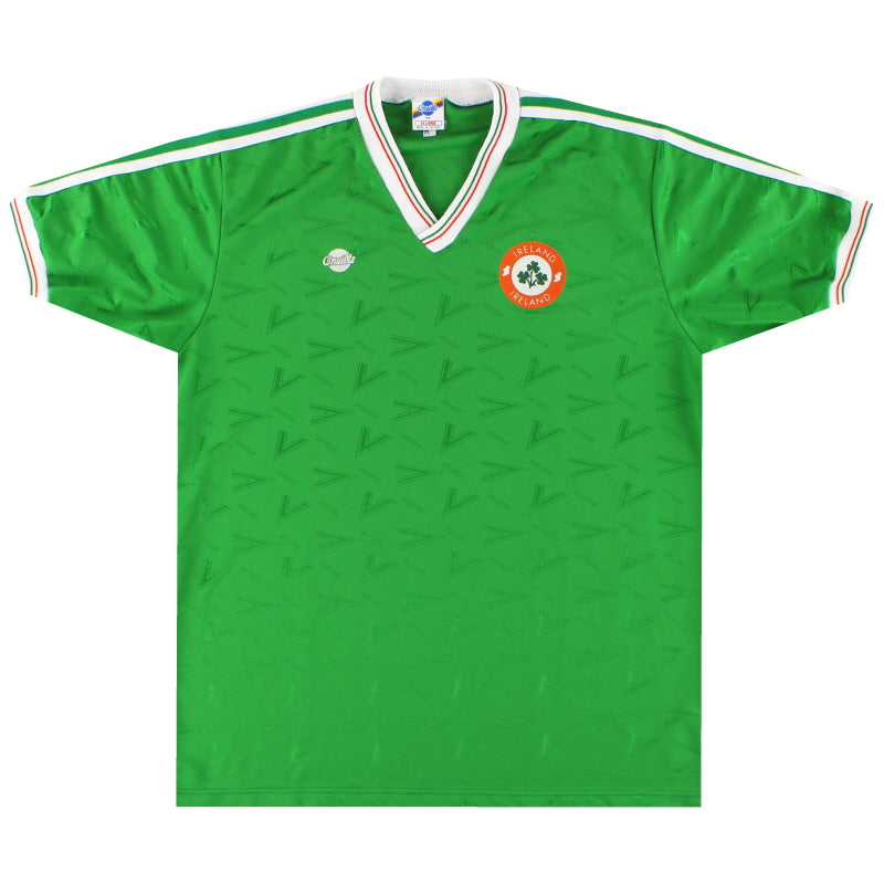 1988-90 Ireland O'neills Fan Home Shirt