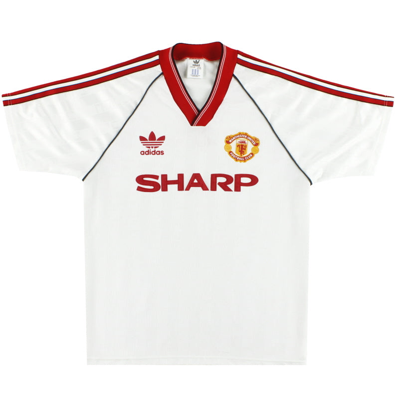 1988-90 Manchester United Away Shirt M/L