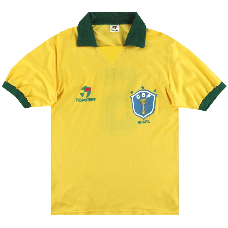 1988-91 Brazil Home Shirt