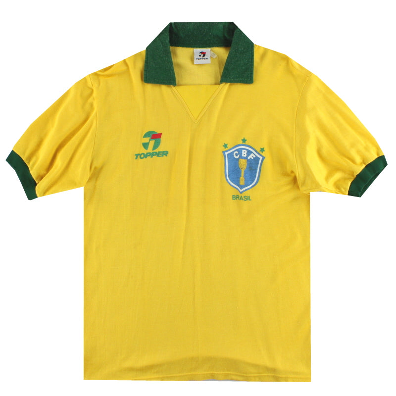 1988-91 Brazil Home Shirt