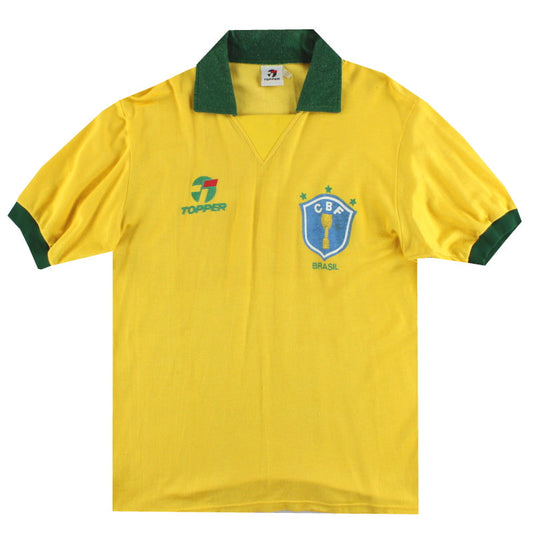 1988-91 Brazil Home Shirt