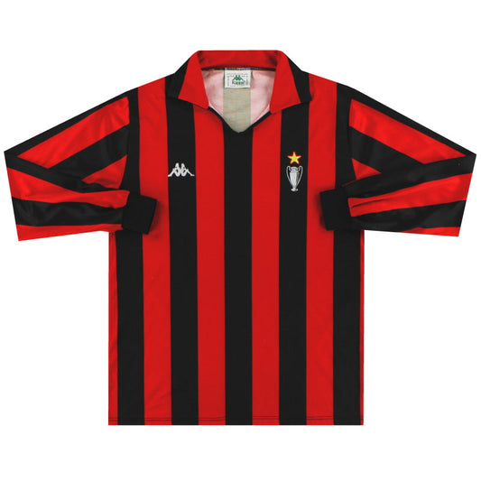 1989-90 AC Milan Home Shirt
