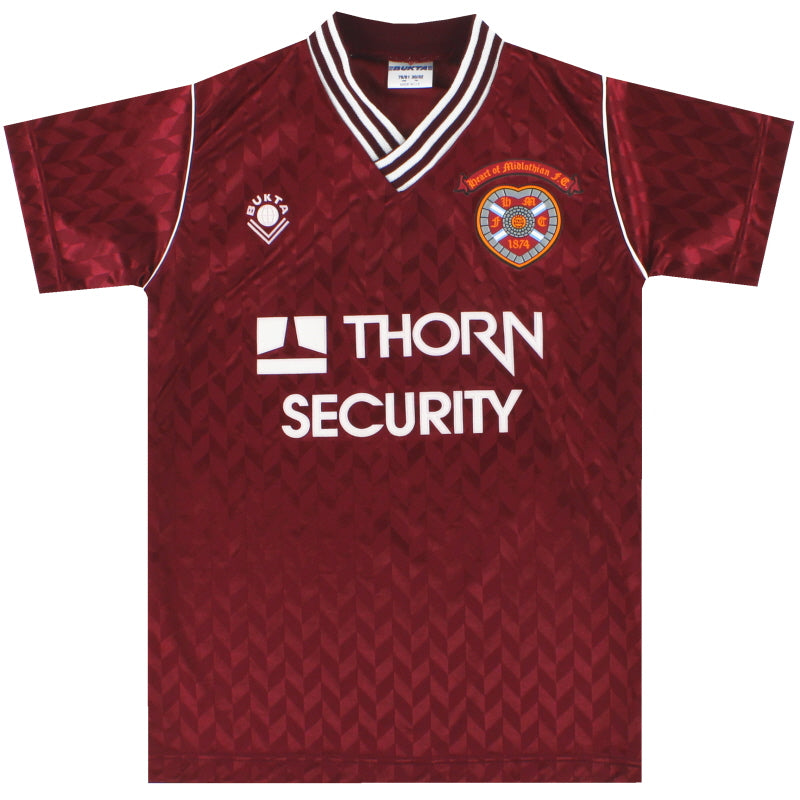 1989-90 Hearts Home Shirt