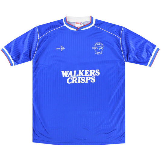 1989-90 Leicester City Home Shirt