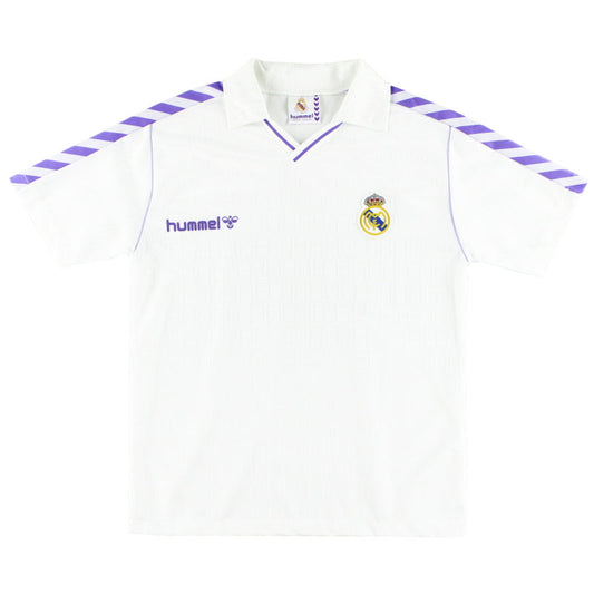 1989-90 Real Madrid Home Shirt