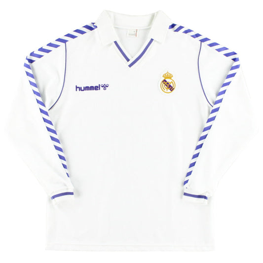 1989-90 Real Madrid Home Shirt