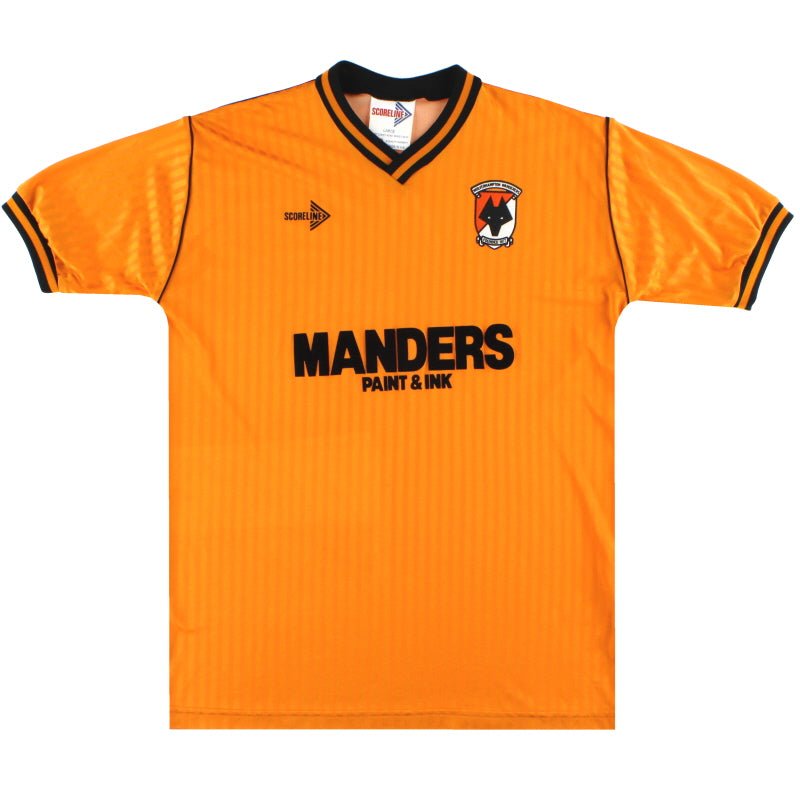 1989-90 Wolves Scoreline Home Shirt