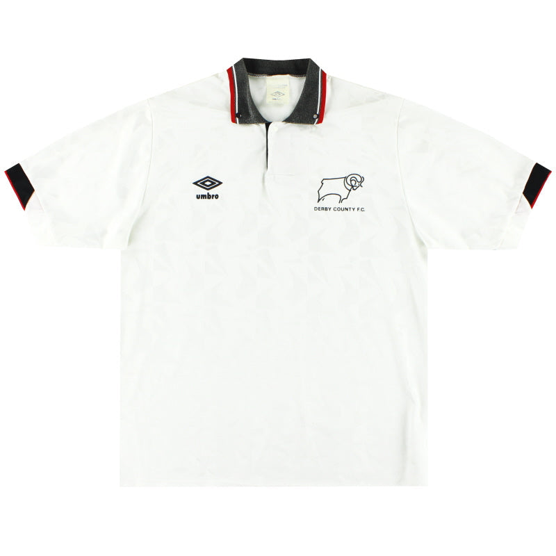 1989-91 Derby County Home Shirt
