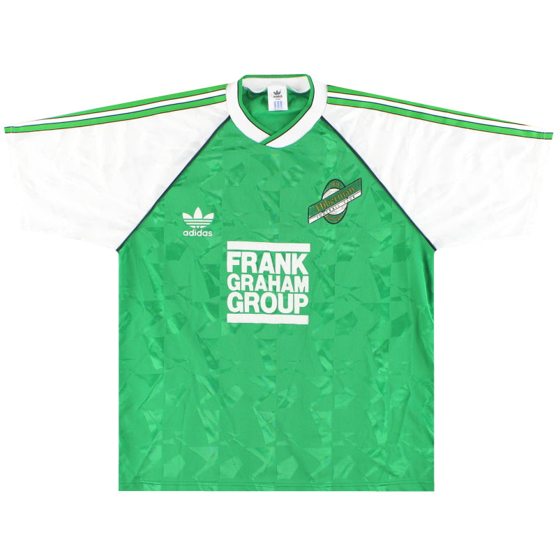 1989-91 Hibernian Home Shirt