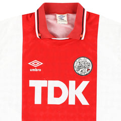 1990-91 Ajax Home Shirt
