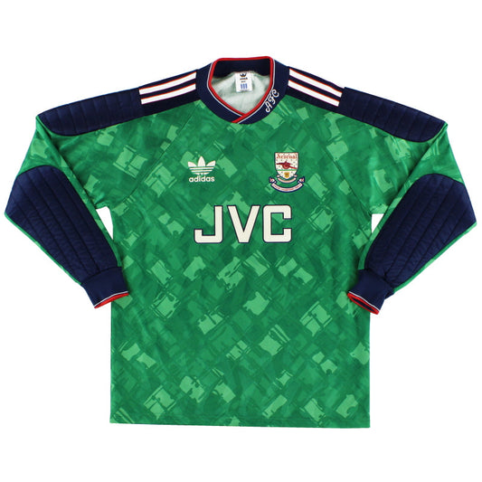 1990-91 Arsenal 'Champions' Goalkeeper Shirt