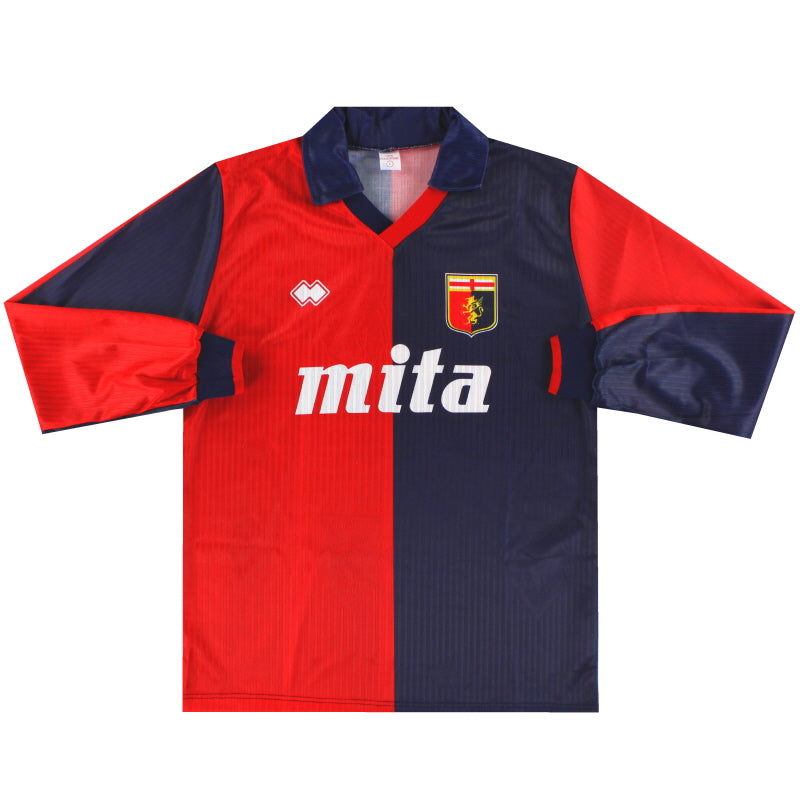 1990-91 Genoa Home Shirt