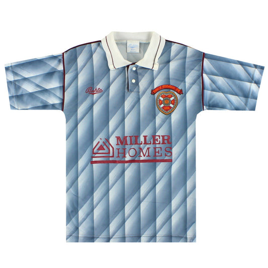 1990-91 Hearts Away Shirt