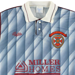 1990-91 Hearts Away Shirt