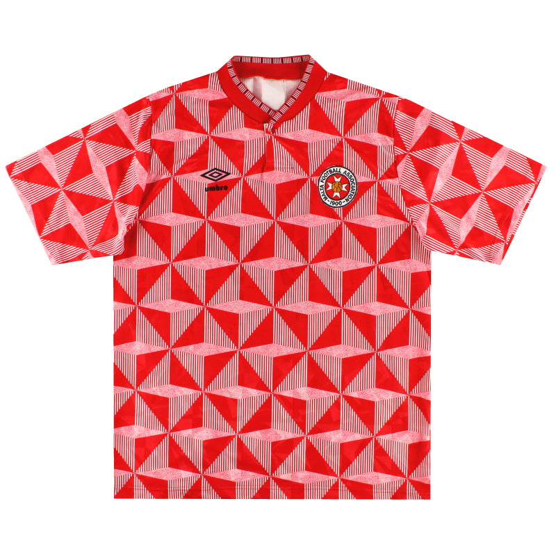 1990-91 Malta Home Shirt