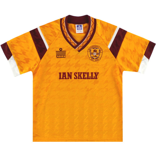 1990-91 Motherwell Home Shirt