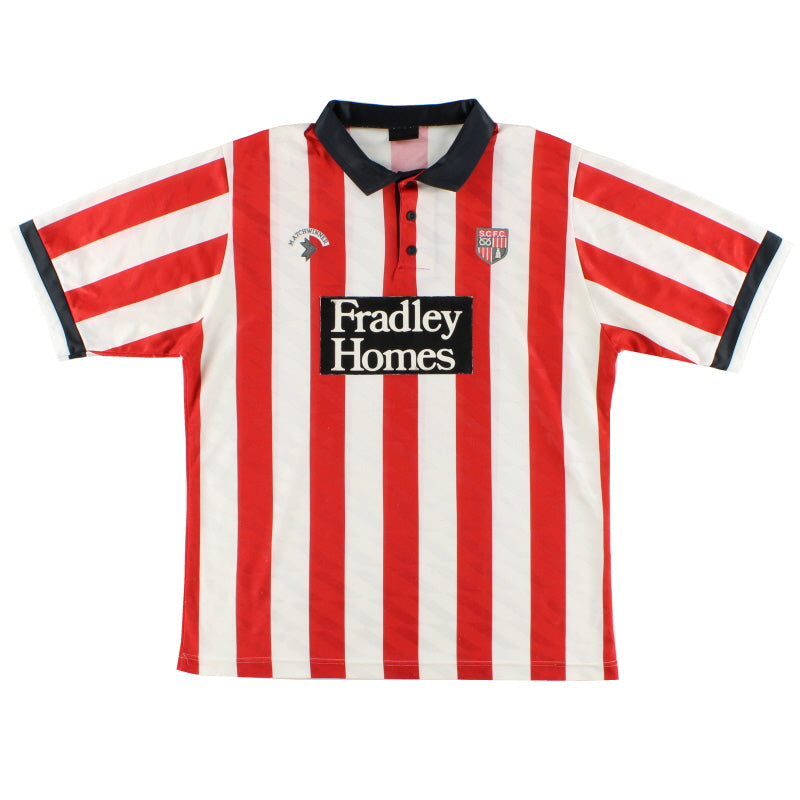 1990-91 Stoke City Home Shirt