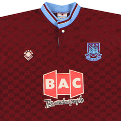 1990-91 West Ham Home Shirt
