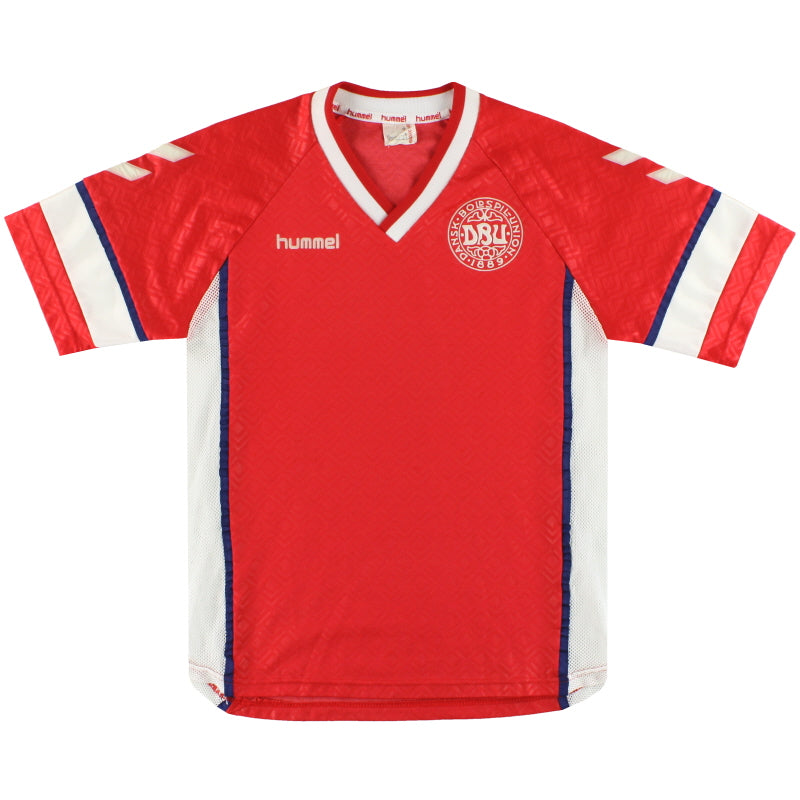1990-92 Denmark Home Shirt