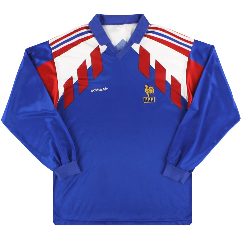 1990-92 France Home Shirt