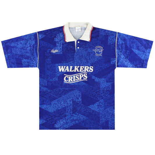 1990-92 Leicester Home Shirt