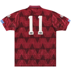 1990-92 Manchester City Away Shirt