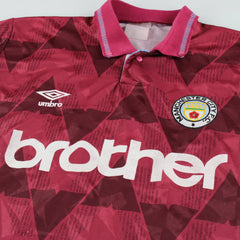 1990-92 Manchester City Away Shirt
