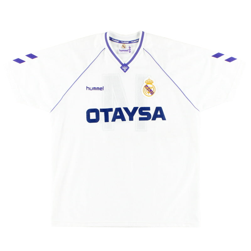 1990-92 Real Madrid Home Shirt