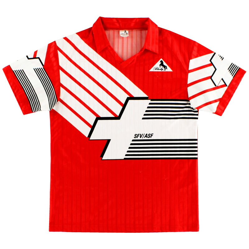 1990-92 Switzerland Home Shirt