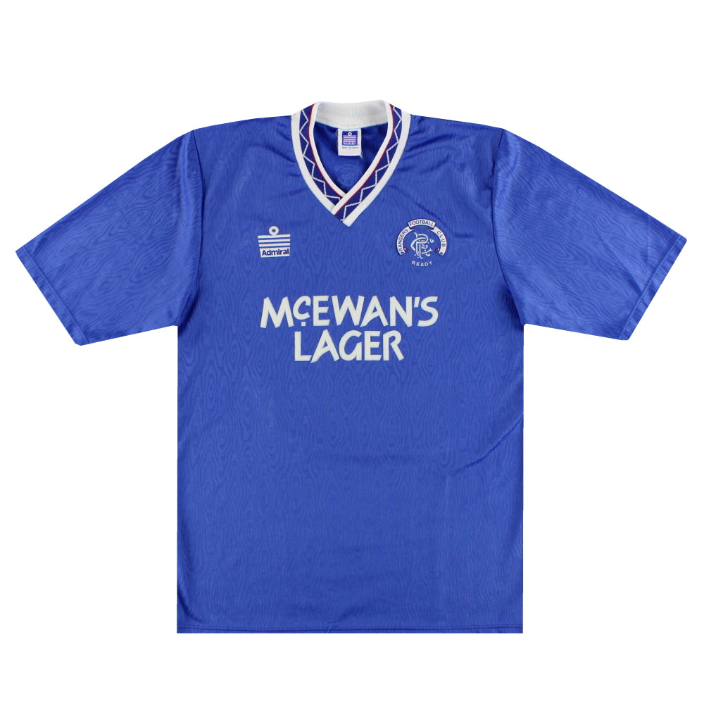 1990-92 Rangers Home Shirt