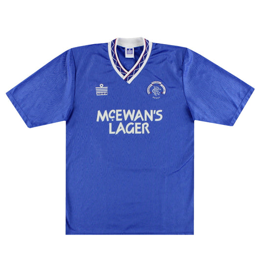 1990-92 Rangers Home Shirt