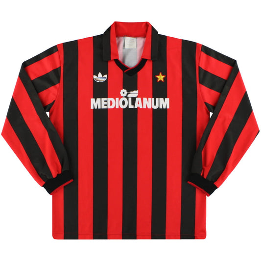 1991-92 AC Milan Home Shirt (Rijkaard)