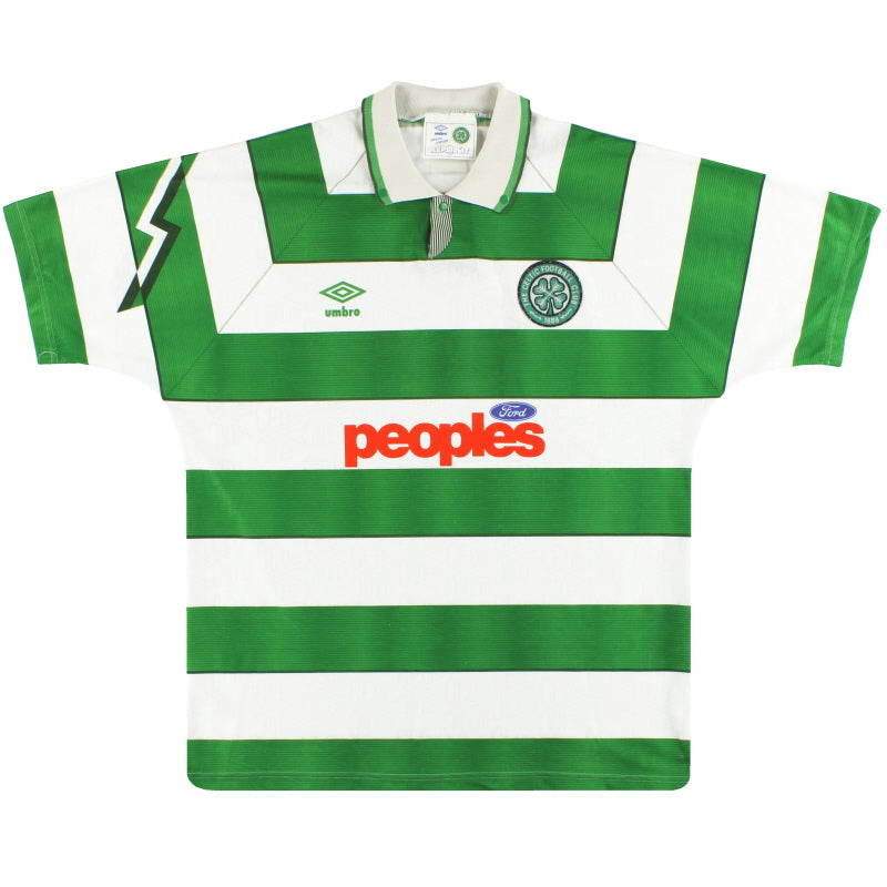 1991-92 Celtic Home Shirt